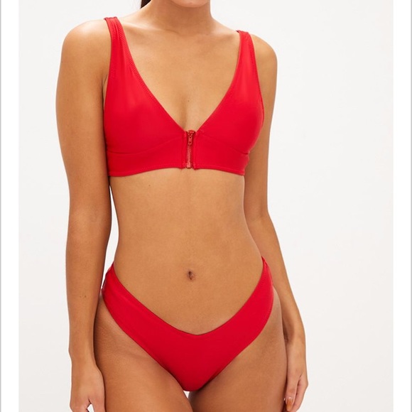 Red Bikini Set - Picture 3 of 4